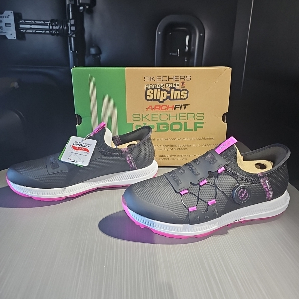 Skechers Go Walk Flex Hands Free Slip-ins-Grand Entry Women's 7.5 Wide Fit NEW - Picture 2 of 13